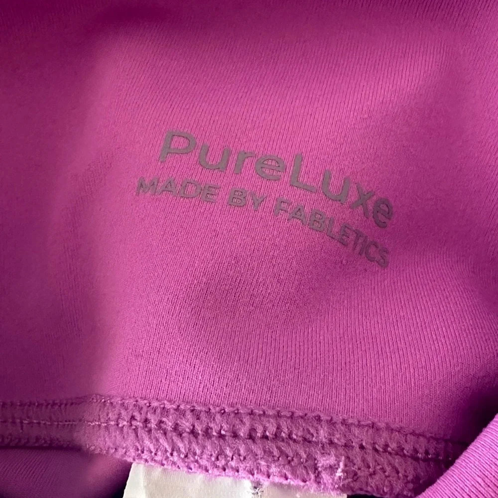 SOLD - Nwot fabletics PureLuxe Ultra High-Waisted 7/8 Legging size small - Picture 6 of 7